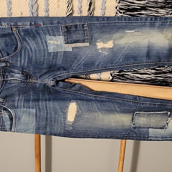 Able Slim Fit Distressed Jeans - Picture 3 of 10
